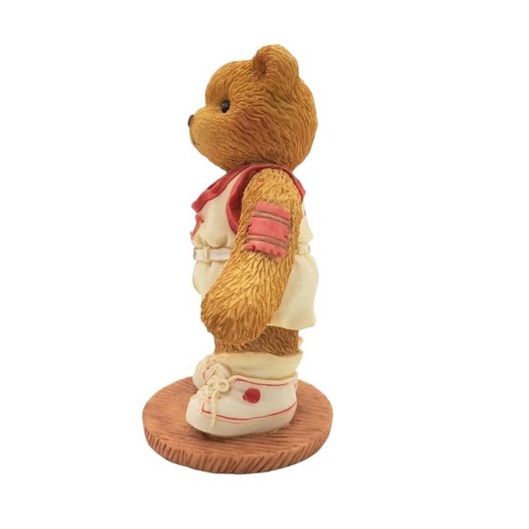 Cherished Teddies 1007 Larry "You're My Shooting‎ Star" 203440 Basket Ball Bear - Picture 3 of 6